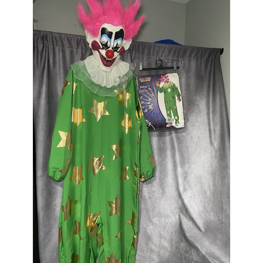 Men's Spikey Costume (Killer Clowns From Outer Space) Size Large / XL Horror